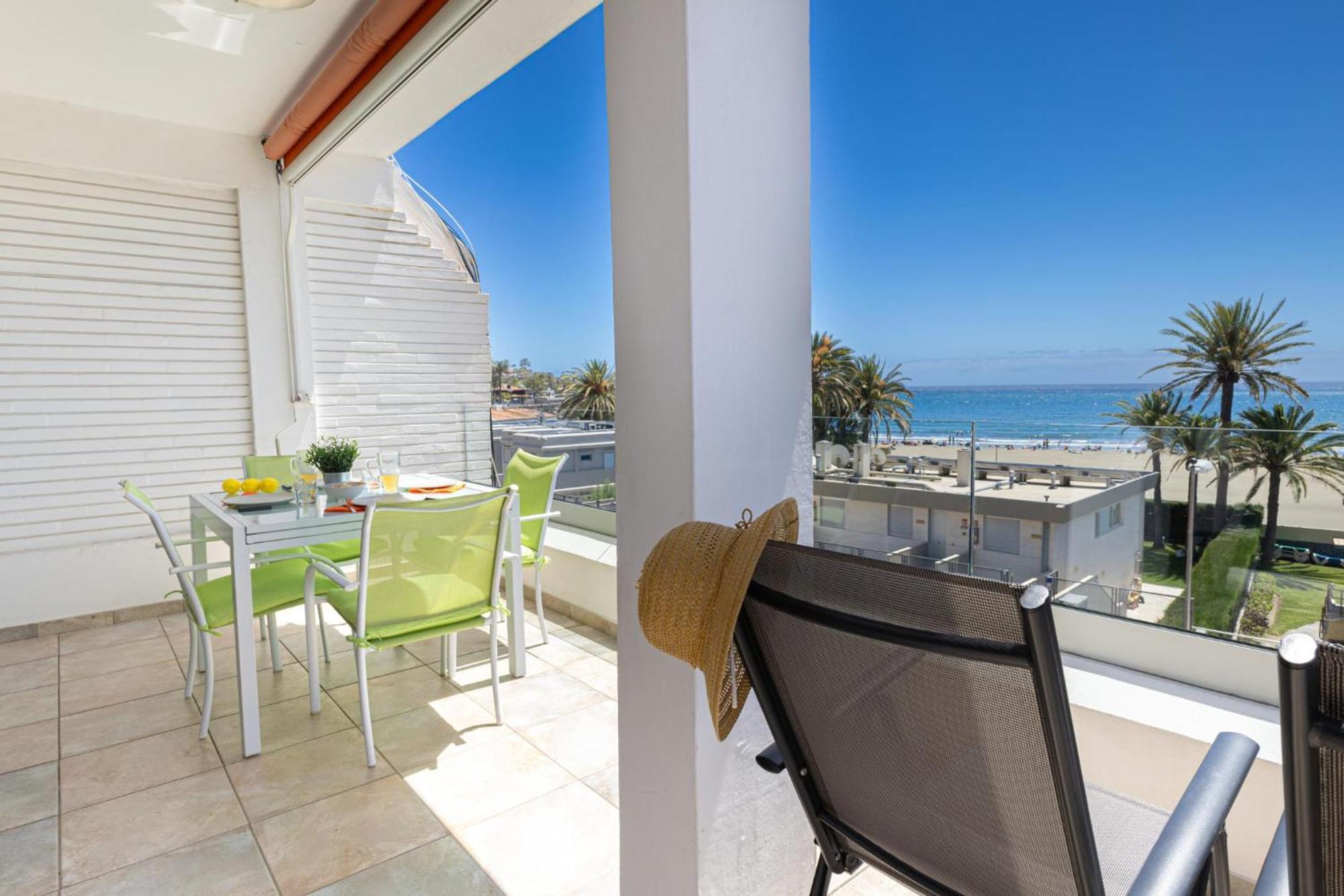 Atico Apartamento Las Burras Playa San Agustín Exteriér fotografie